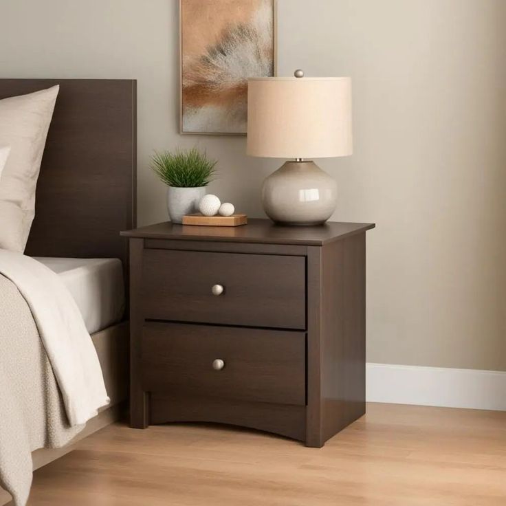 Nightstand 2-Drawer